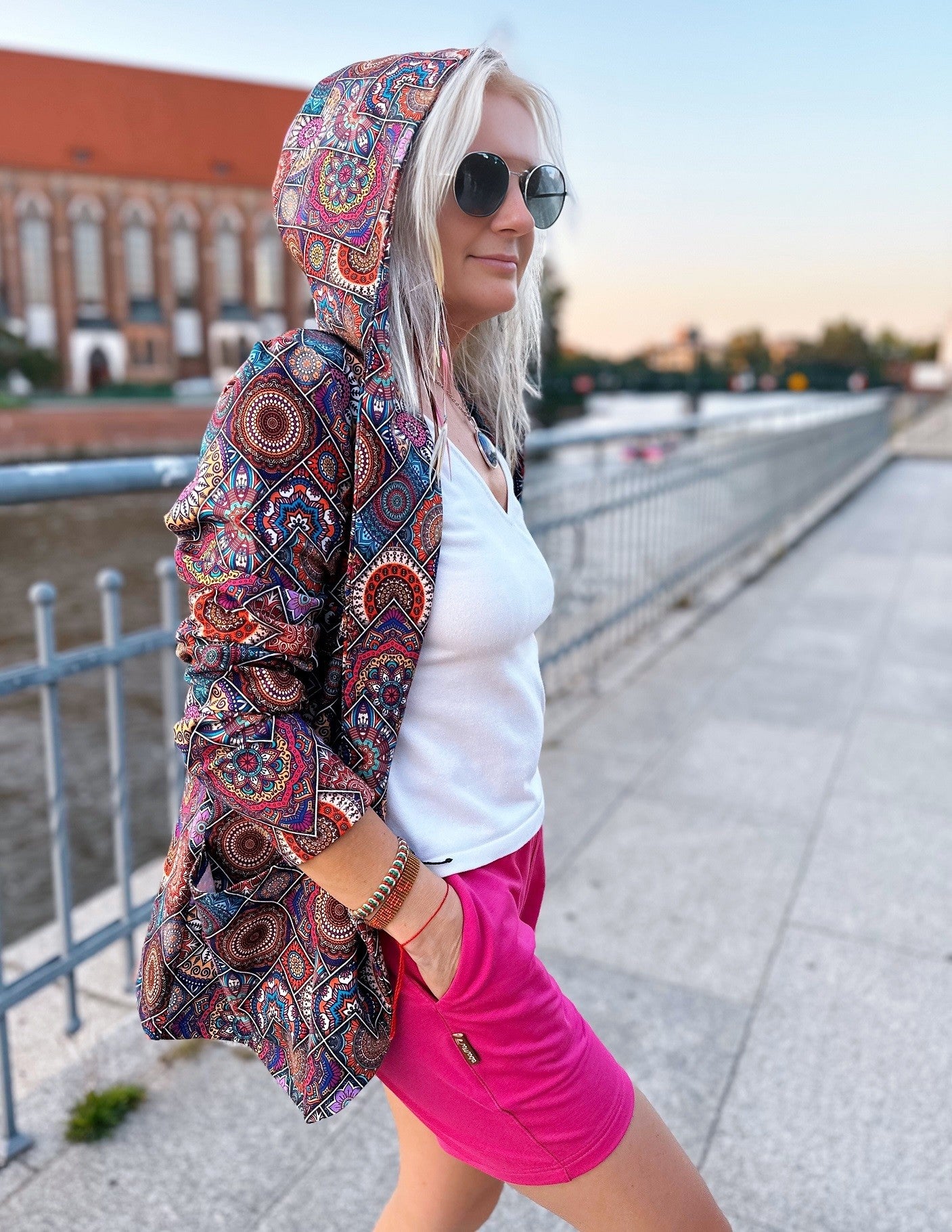 Marynarka z kapturem - Mandala