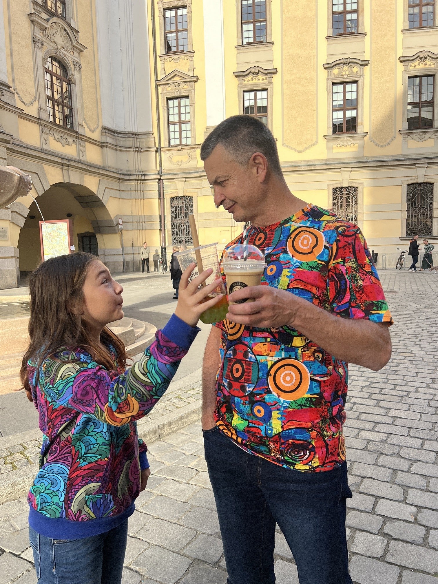 Koszulka T-shirt męski Ciekawość