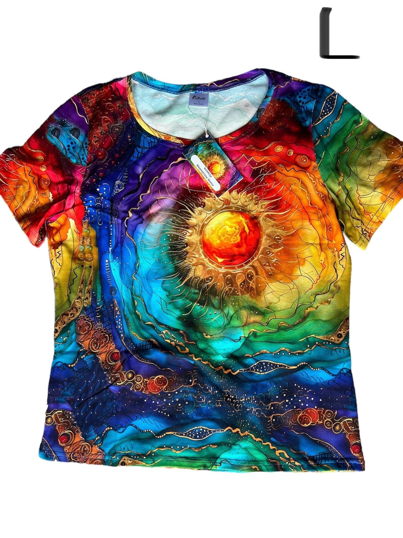 Koszulka t-shirt damski Wewnętrzne Słońce
