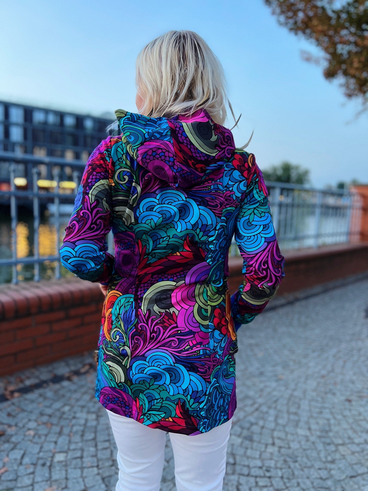 Bluza na zamek Otwieram Się Radość