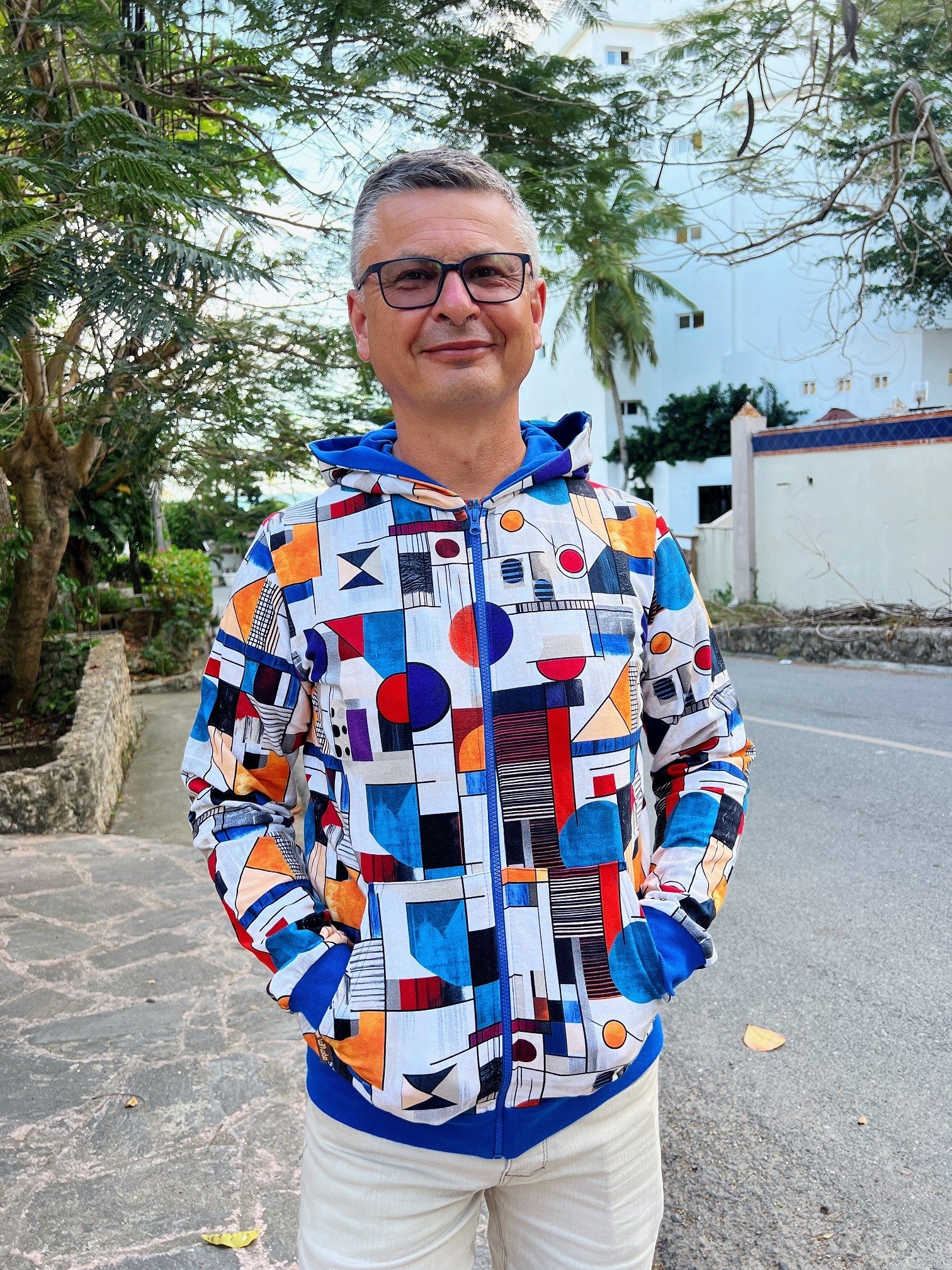 Bluza na zamek męska ściągacz Przygoda