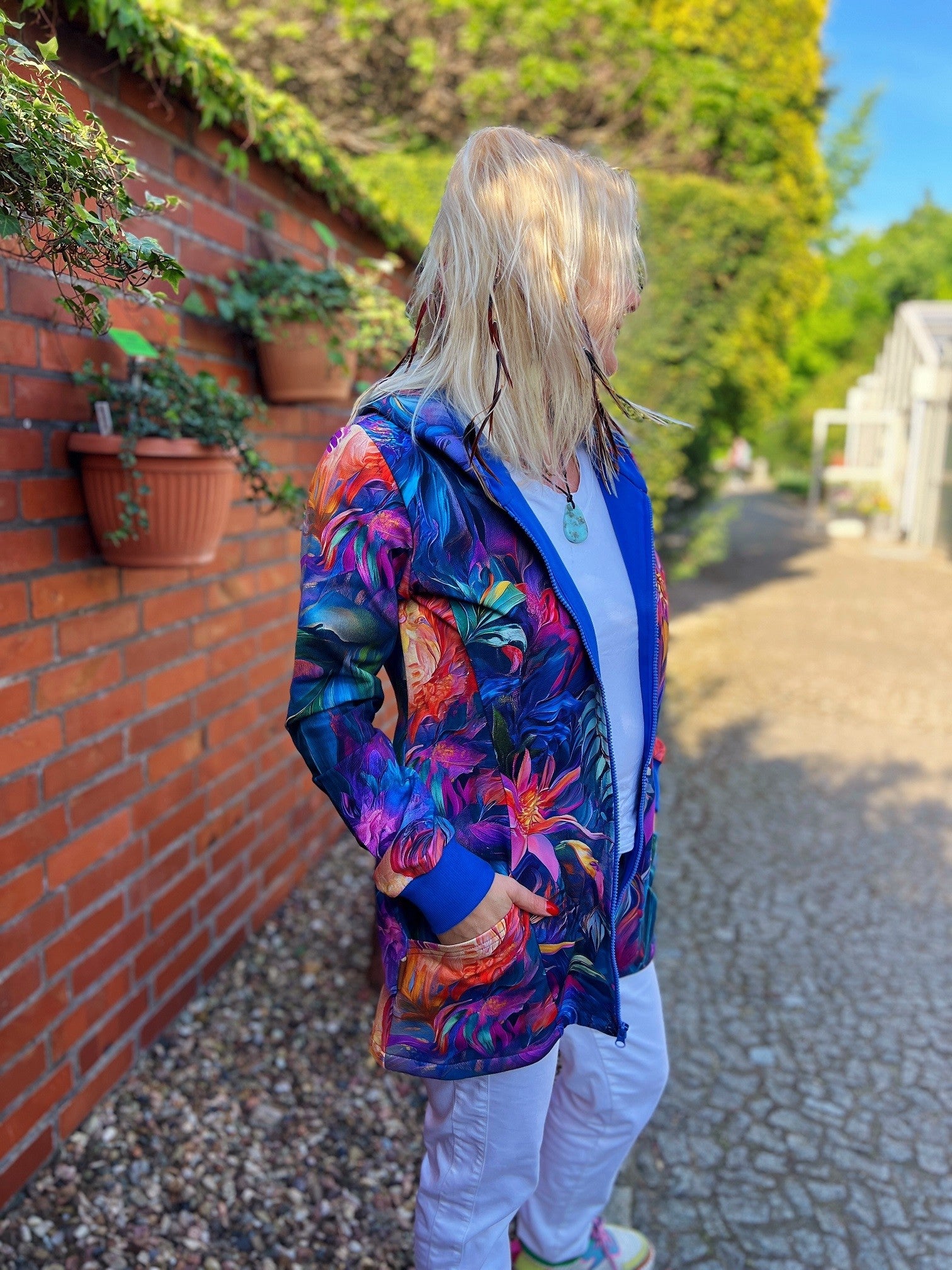 Bluza na zamek Otwieram Się Zachwyt Chaber