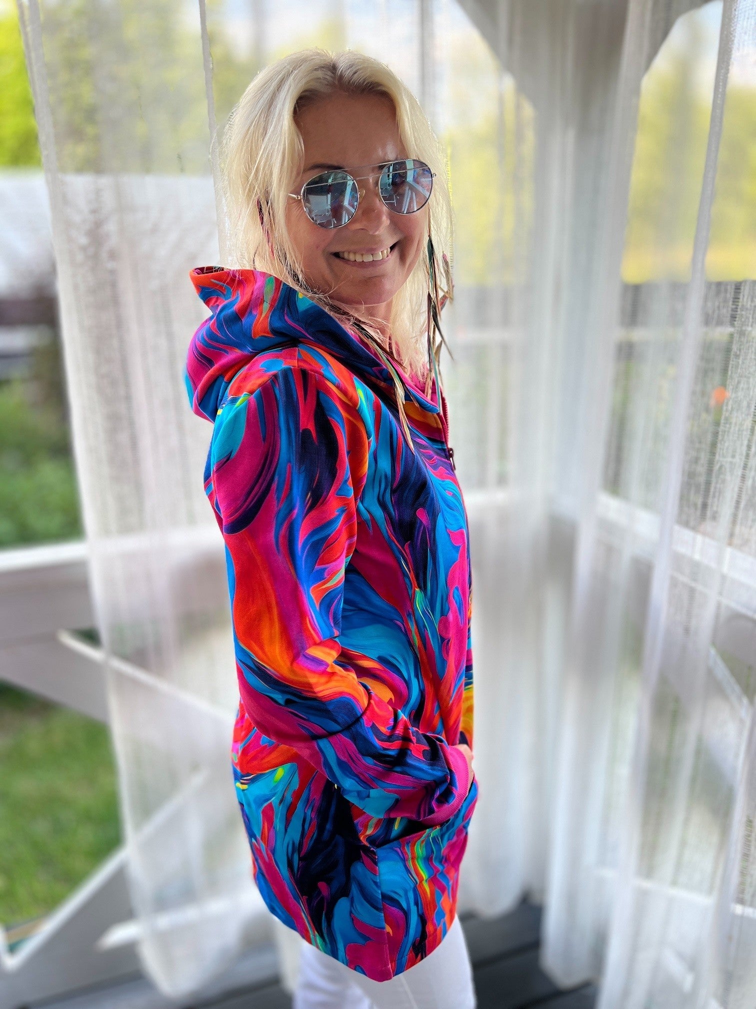 Bluza na zamek Otwieram Się Lekko