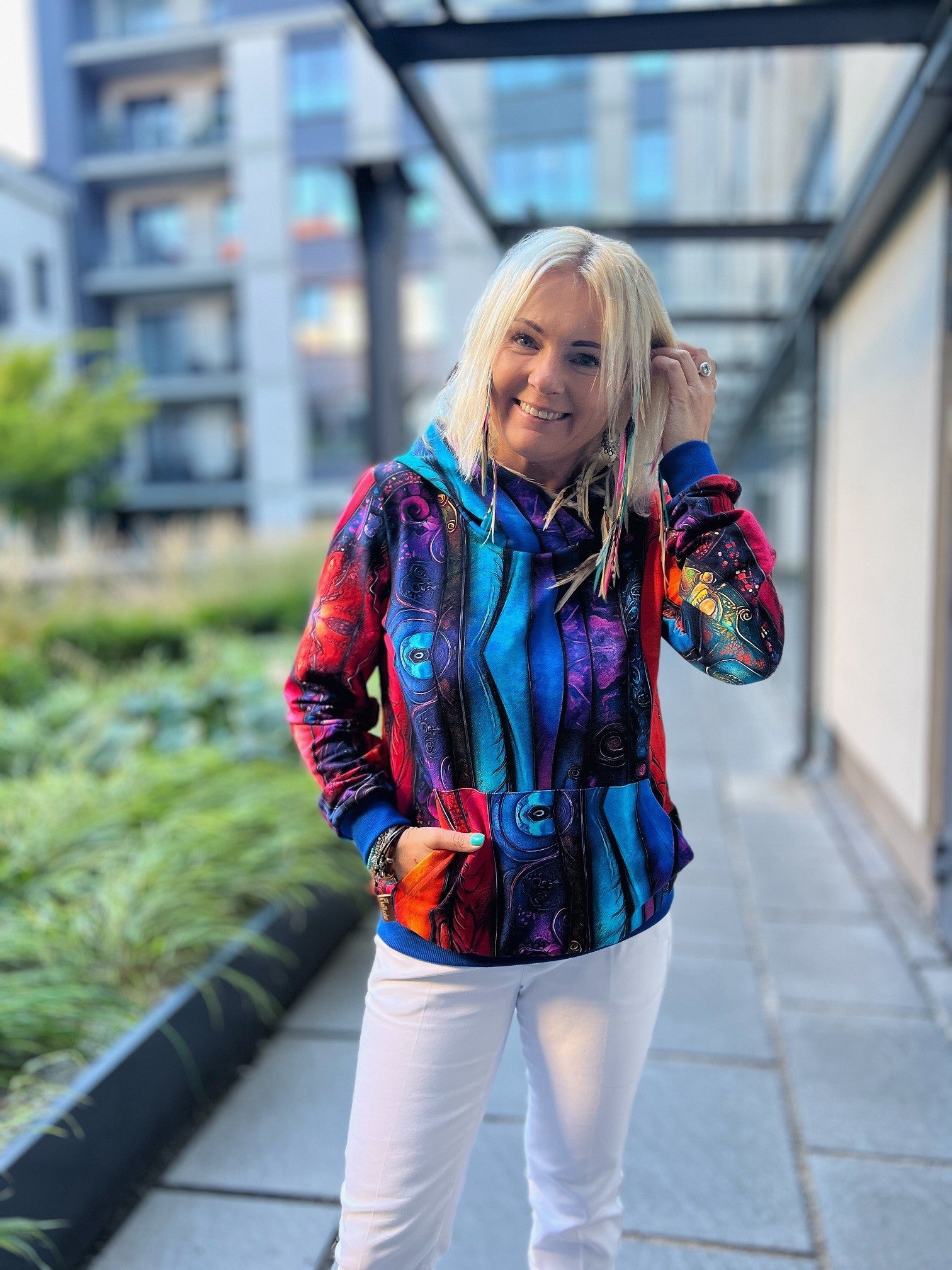 Bluza z Kapturem Kreacja Chaber