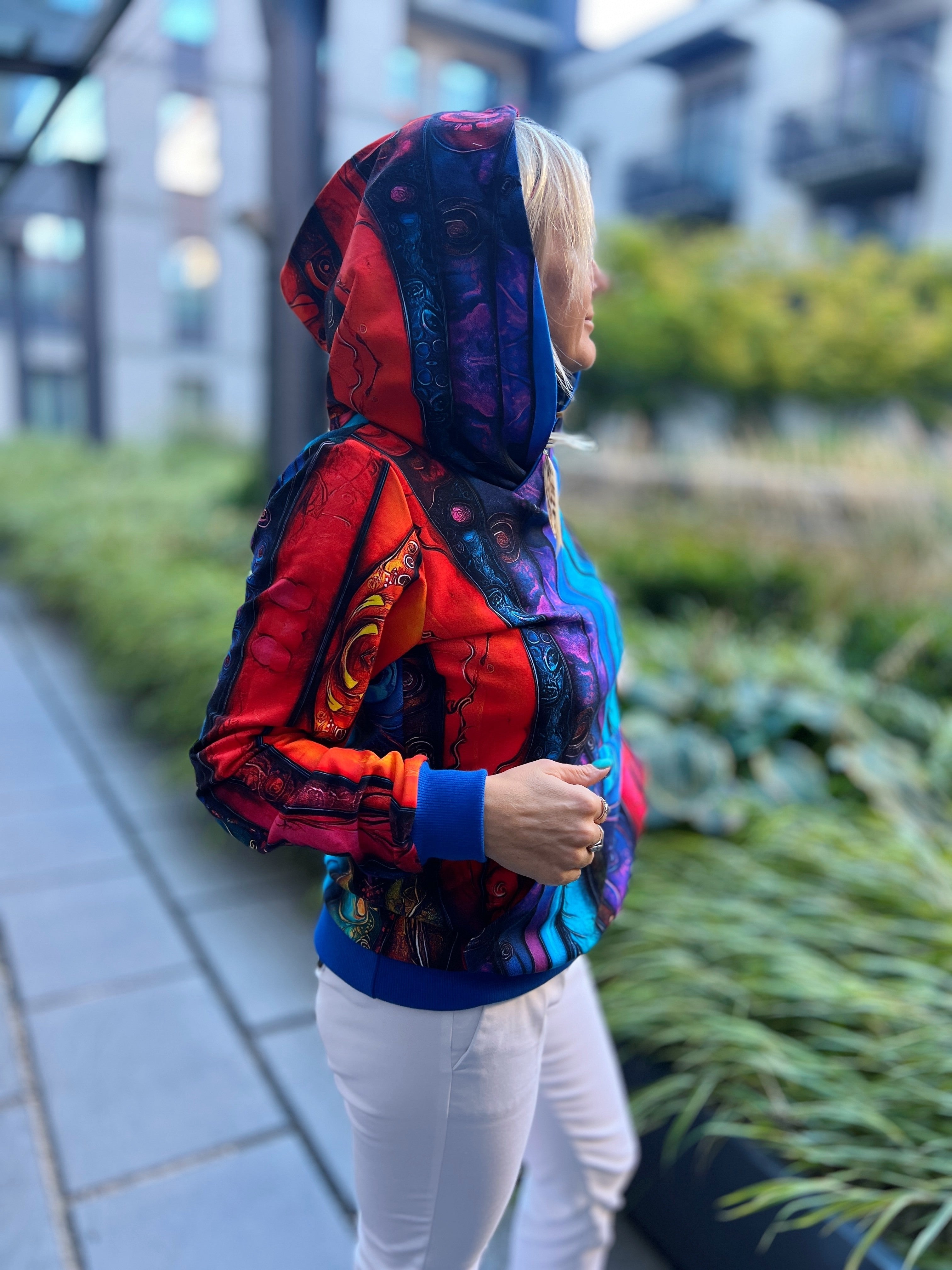 Bluza z Kapturem Kreacja Chaber