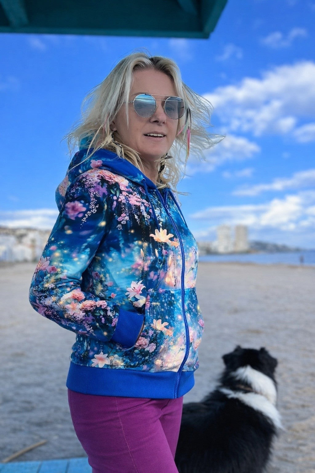 Bluza na zamek Cisza