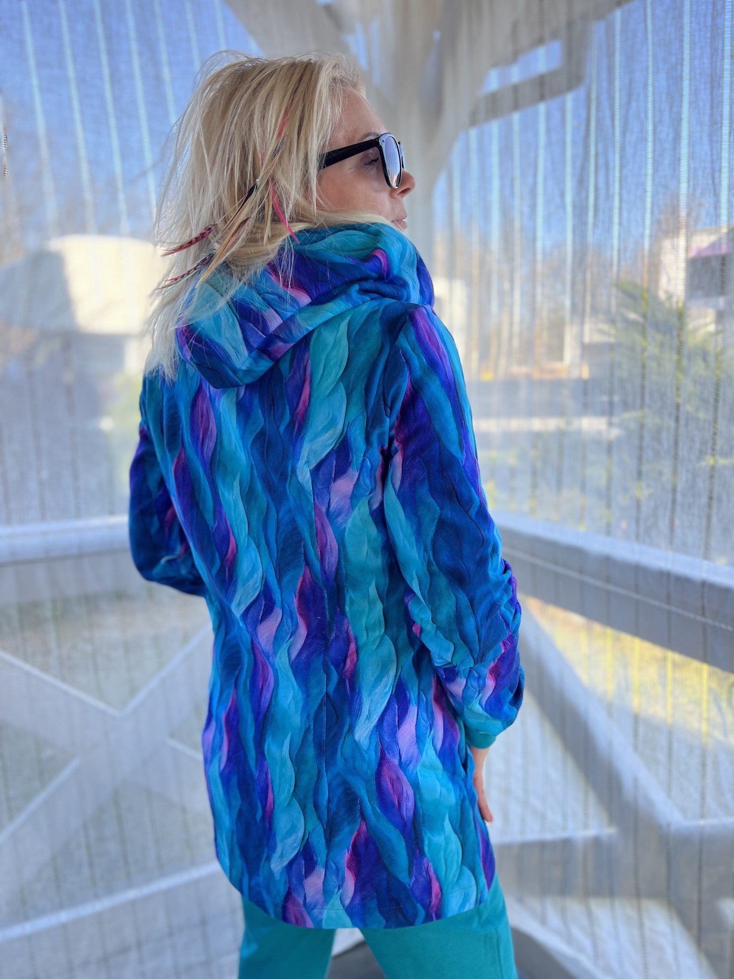 Bluza na zamek Otwieram Się Spokój