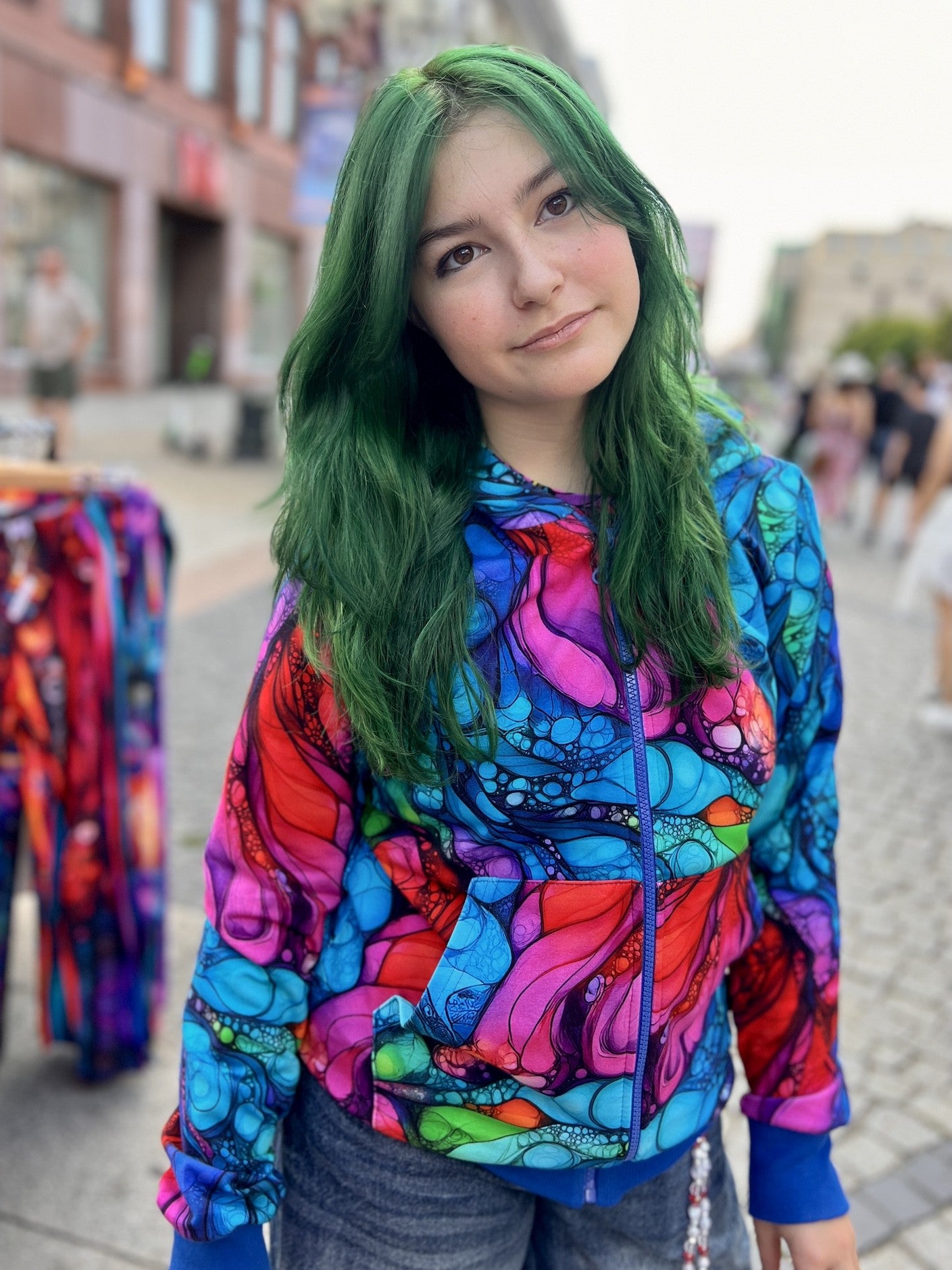 Bluza na zamek Inspiracja Chaber