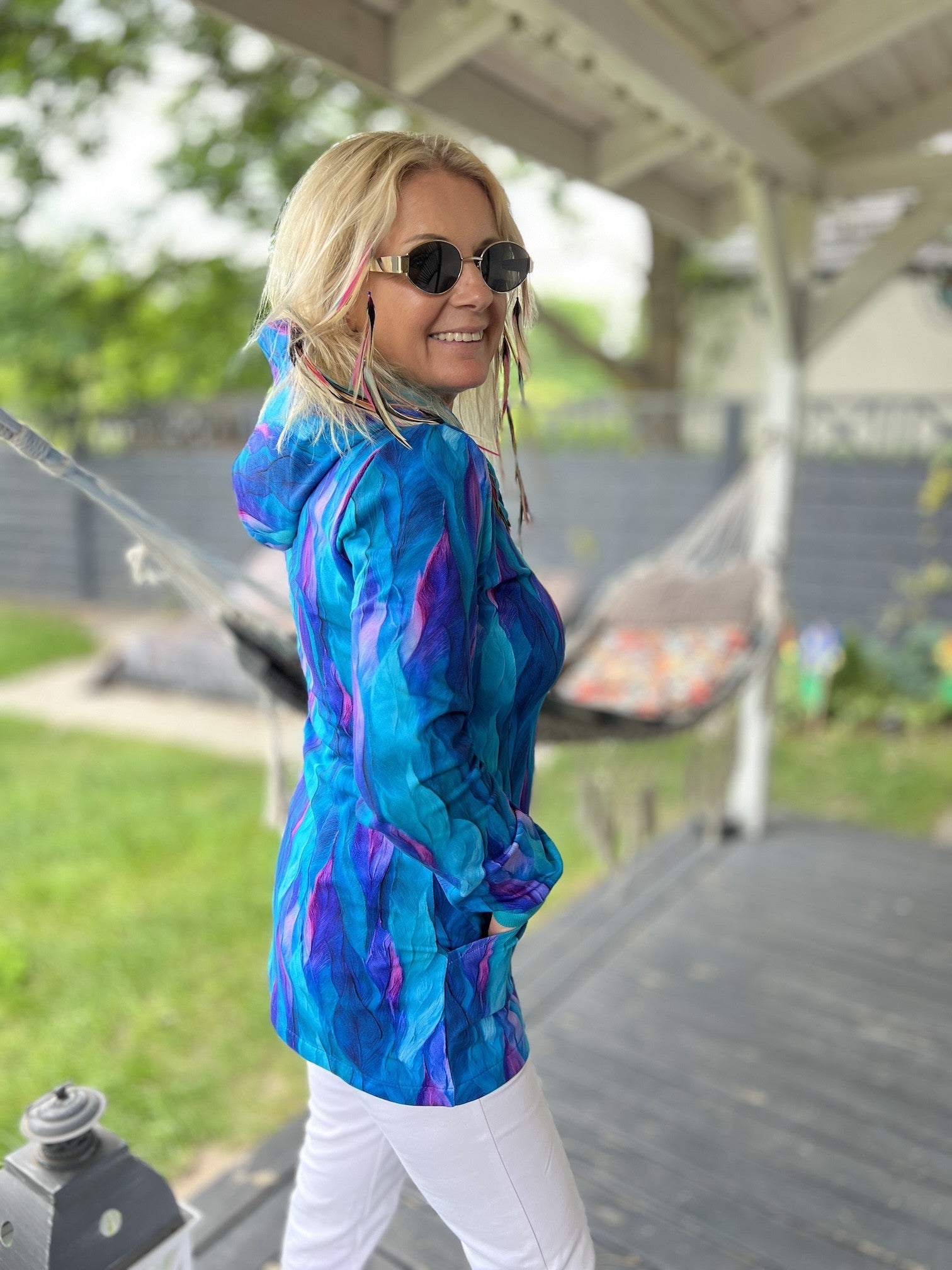 Bluza na zamek Otwieram Się Spokój