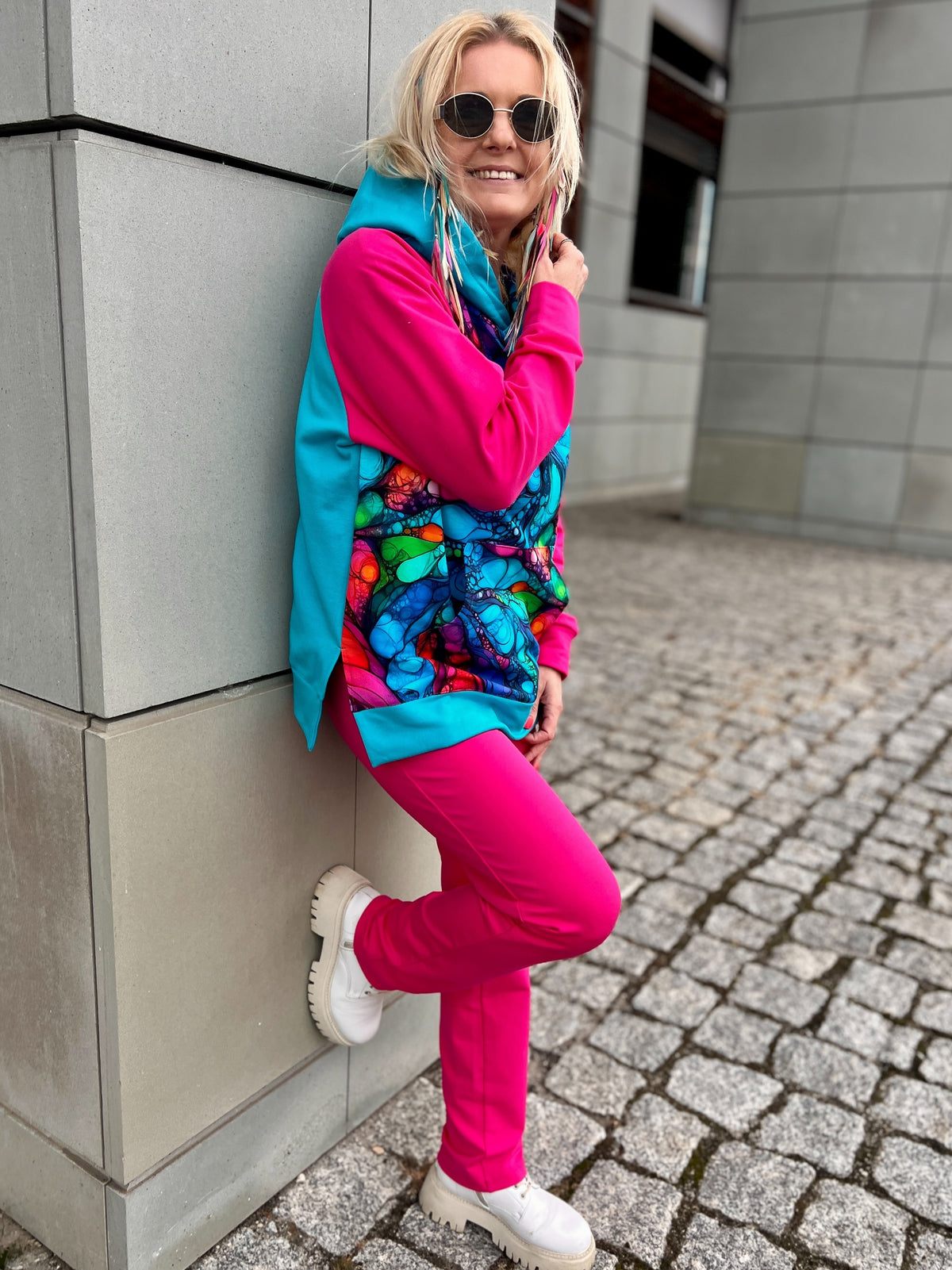 Bluza Ciepła z Kapturem Inspiracja