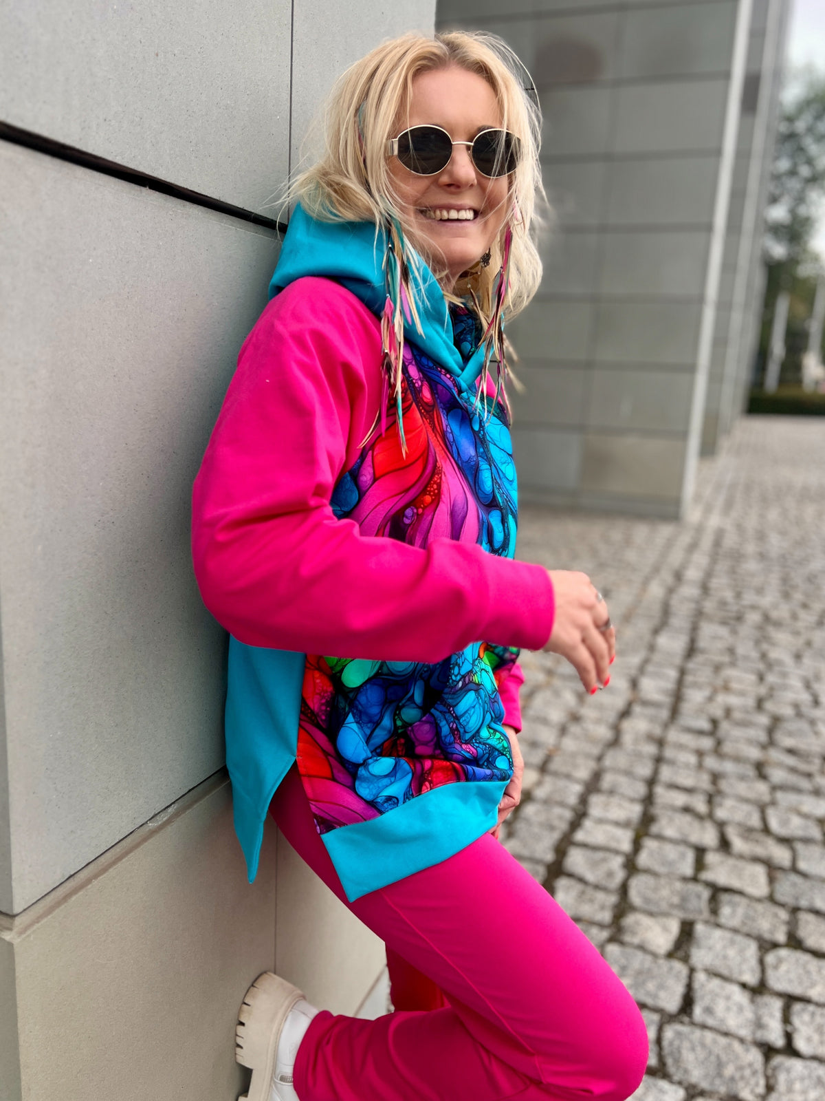 Bluza Ciepła z Kapturem Inspiracja