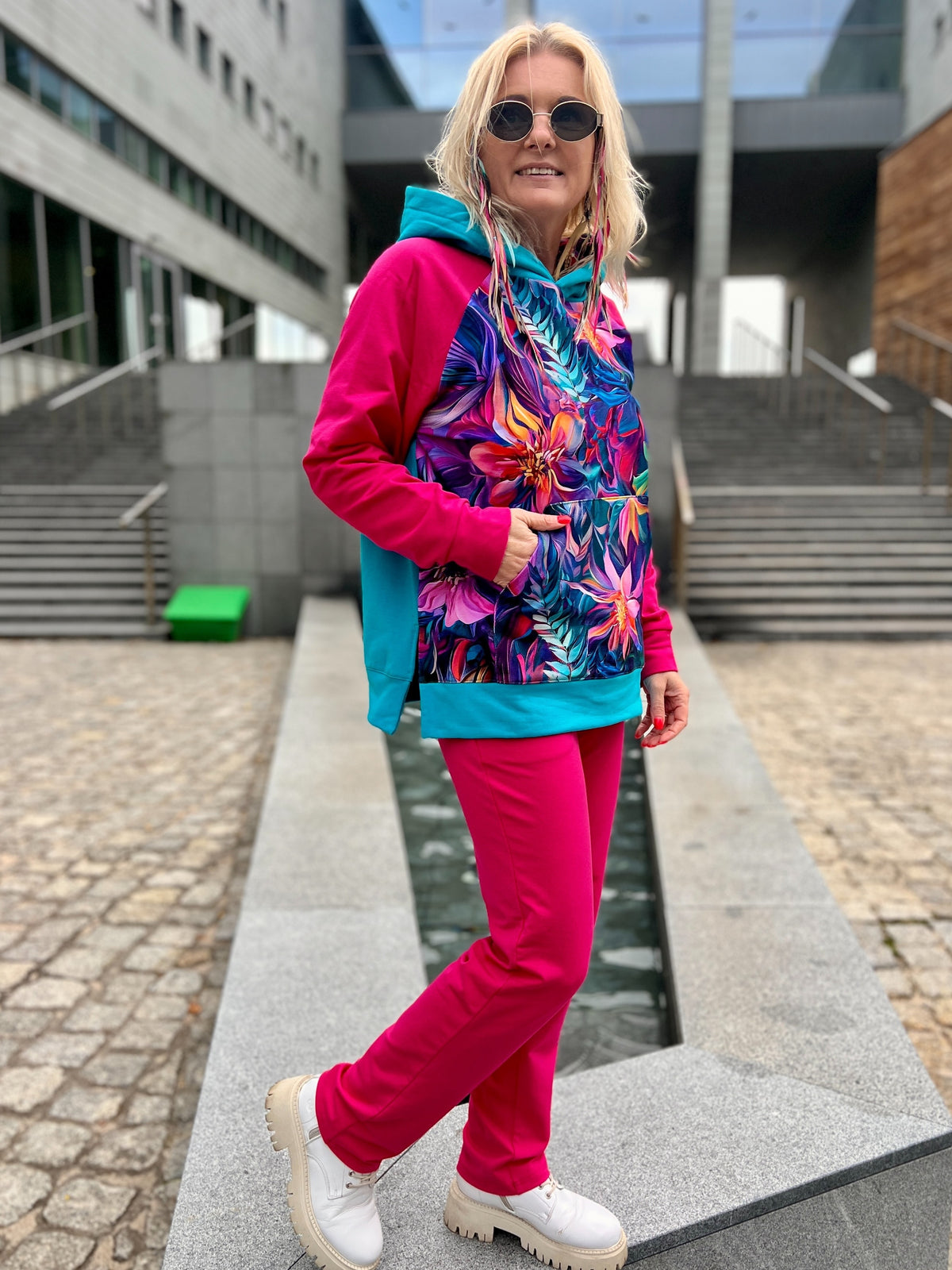 Bluza Ciepła z Kapturem Zachwyt
