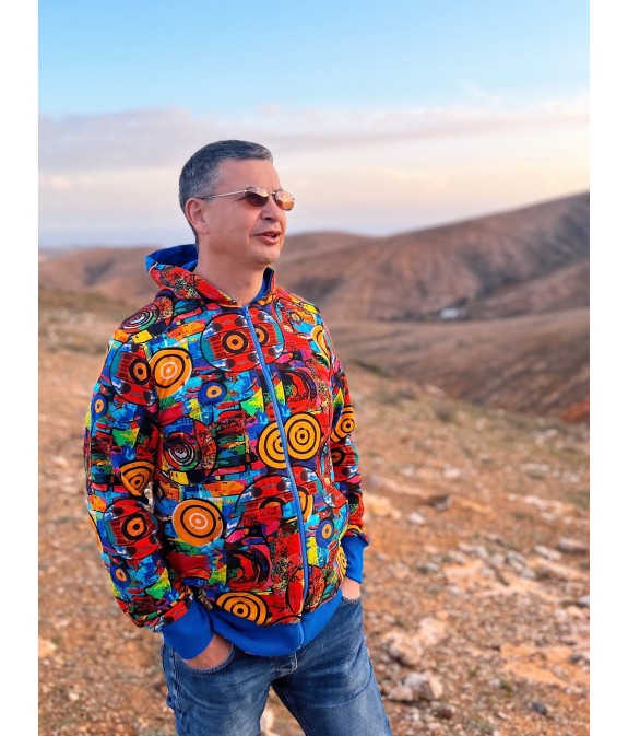 Bluza na zamek męska ściągacz Ciekawość