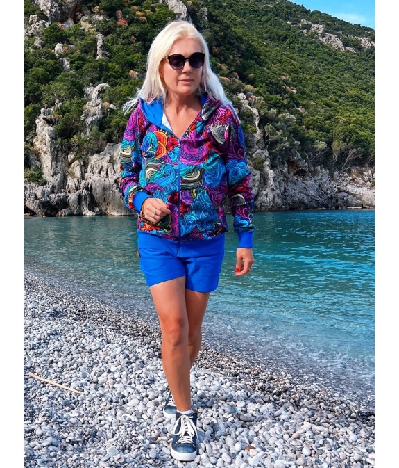 Bluza zamek Radość/chaber