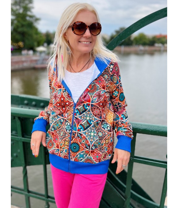 Bluza Widzę Cię - zamek - Mam Moc