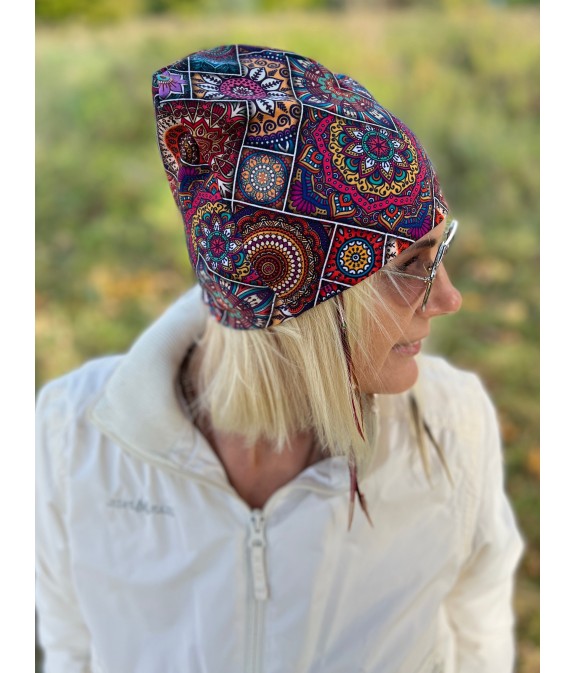Czapka pojedyncza Mandala