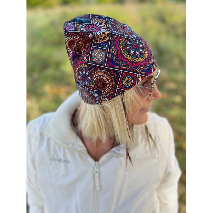Czapka pojedyncza Mandala
