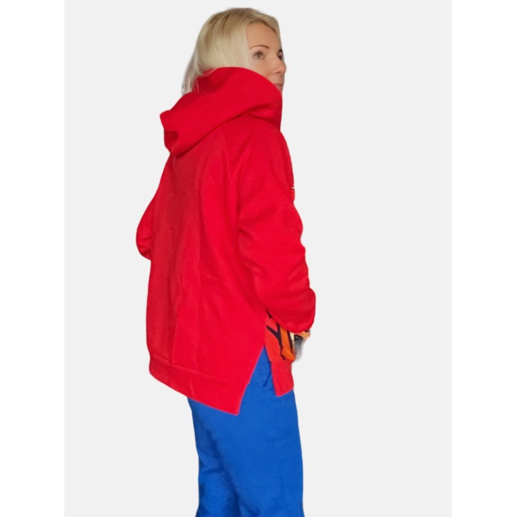 Bluza oversize Marzenie/Czerwony