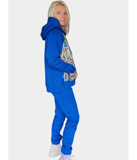 Bluza ocieplana oversize Na Wesoło/Chaber