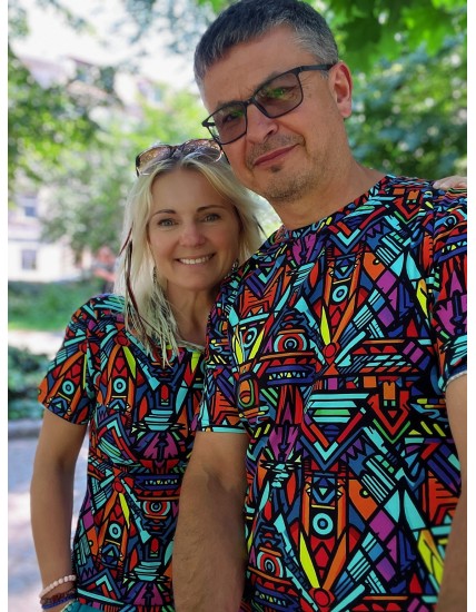 Koszulka t-shirt męski - Na Kolorowo