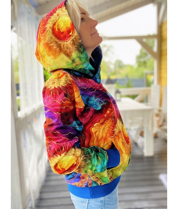 Bluza z Kapturem Wewnętrzne Słońce Chaber