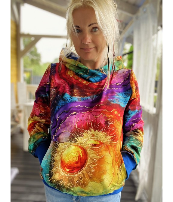 Bluza z Kapturem Wewnętrzne Słońce Chaber