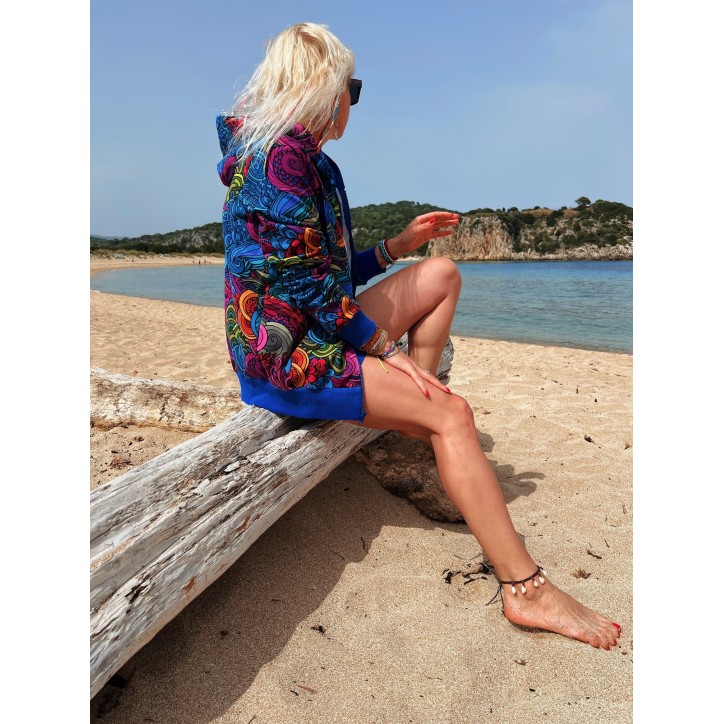 Bluza zamek Radość/fuksja Bluza zamek Radość/fuksja