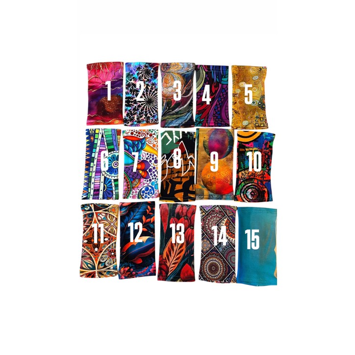 Komin z kapturem kominokaptur dwustronny Radość/Fuksja Komin z kapturem kominokaptur dwustronny Radość/Fuksja