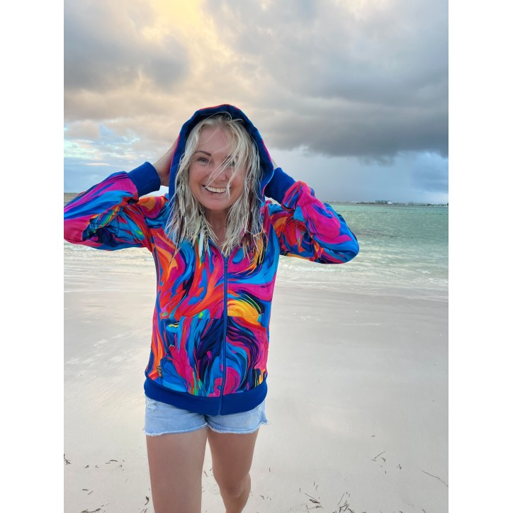 Bluza zamek Lekko/chaber