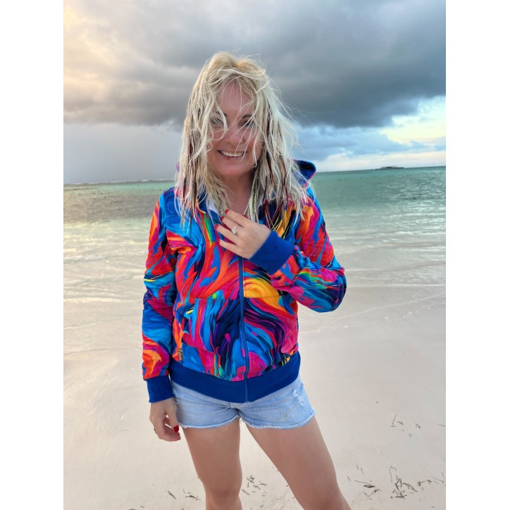 Bluza zamek Lekko/chaber