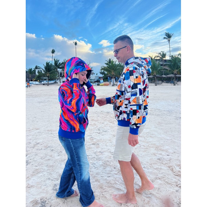 Bluza zamek Lekko/chaber