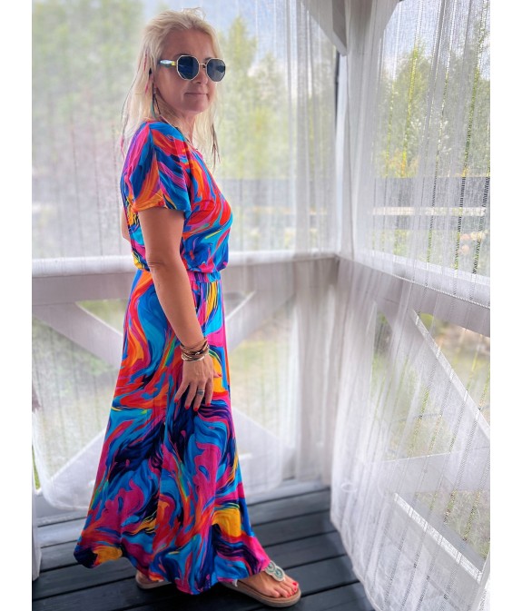 Spódnica Maxi wiskoza Lekko
