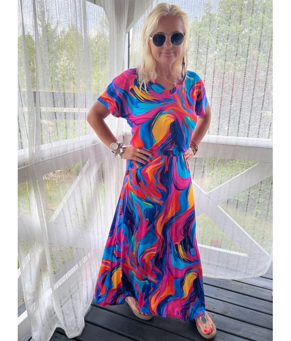 Spódnica Maxi wiskoza Lekko