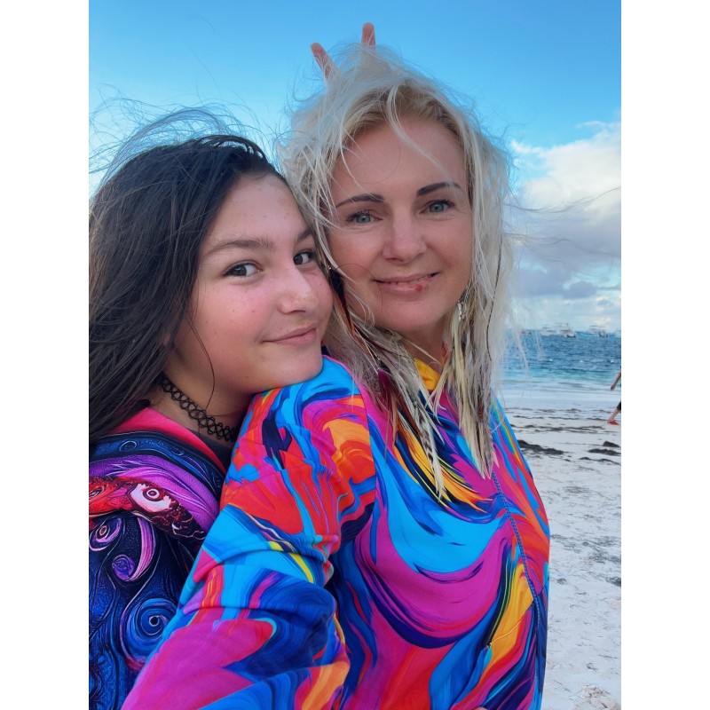 Bluza zamek Lekko/fuksja