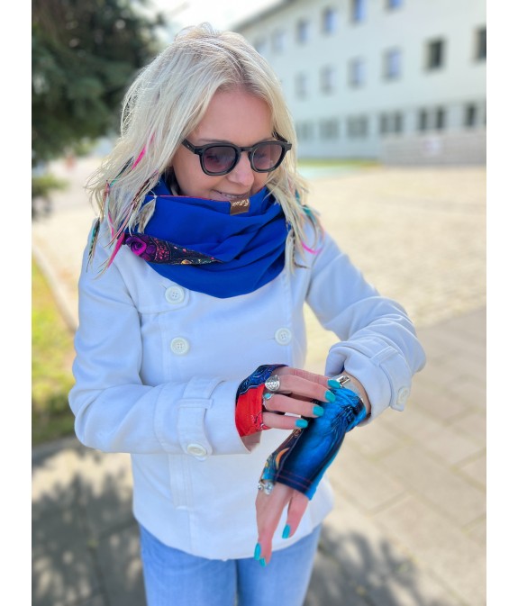 Komin z kapturem dwustronny Kreacja/chaber