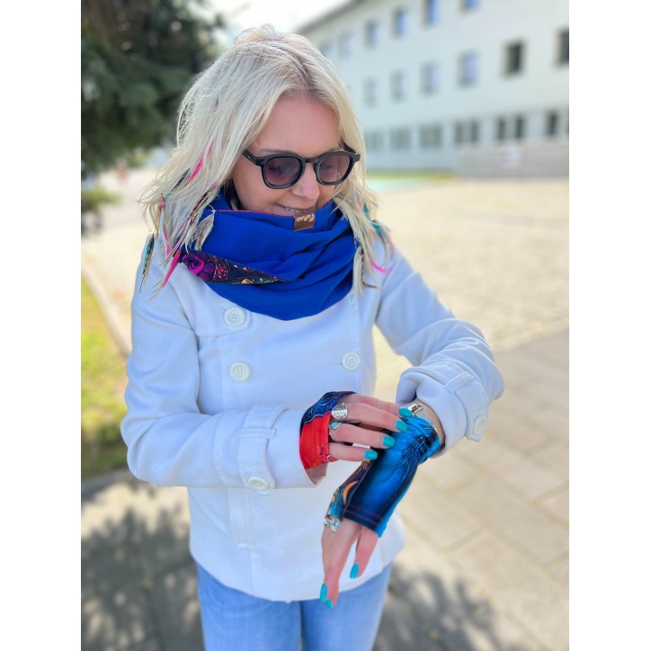 Komin z kapturem dwustronny Kreacja/chaber