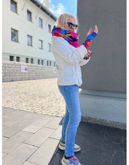 Komin z kapturem kominokaptur dwustronny Lekko/chaber