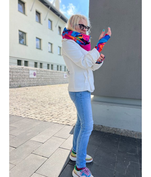 Komin z kapturem dwustronny Lekko/chaber