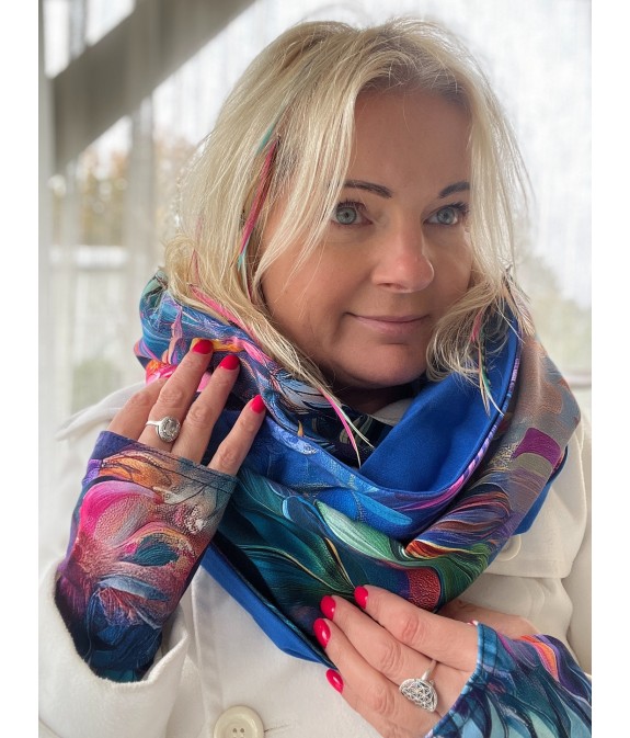 Komin z kapturem kominokaptur dwustronny Zachwyt/chaber