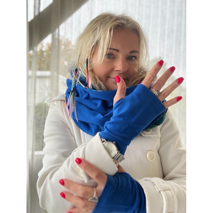 Komin z kapturem kominokaptur dwustronny Zachwyt/chaber