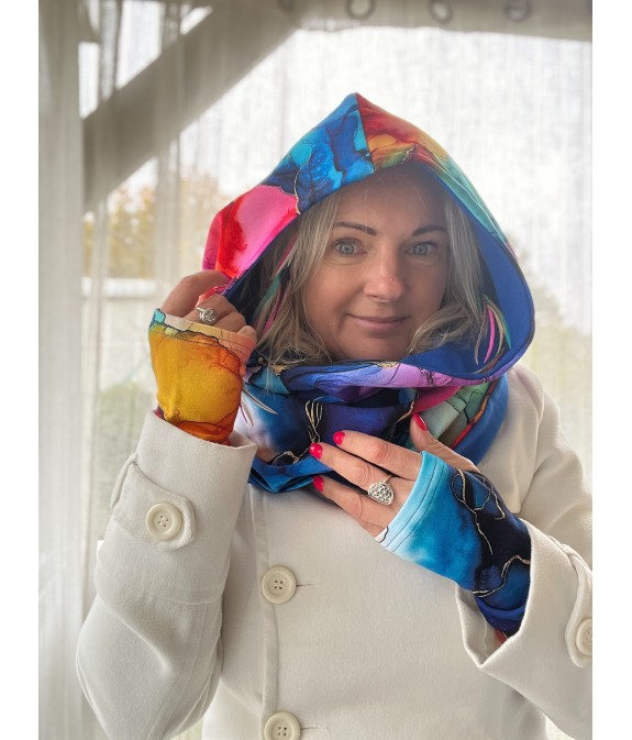 Komin z kapturem kominokaptur dwustronny Magiczna/chaber