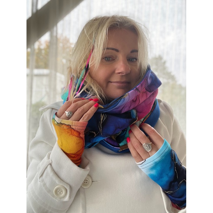 Komin z kapturem kominokaptur dwustronny Magiczna/chaber