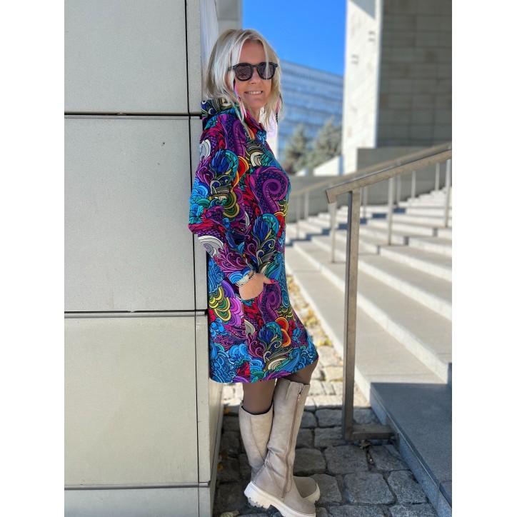 Sukienka z kapturem - Radość Sukienka z kapturem - Radość