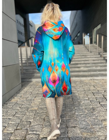 Bluza na zamek Płaszczyk Obfitość Chaber