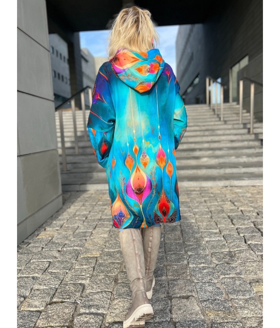 Bluza na zamek Płaszczyk Obfitość Chaber