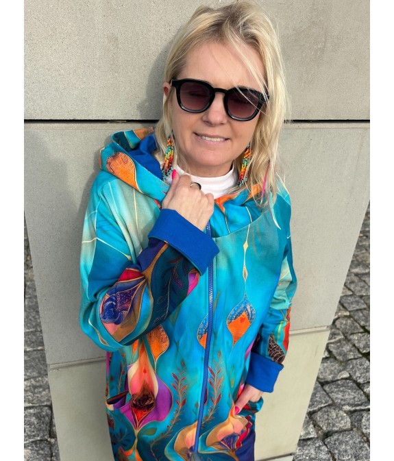 Bluza na zamek Płaszczyk Obfitość Chaber