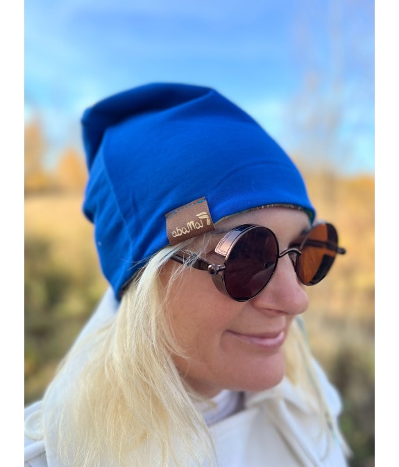 Czapka podwójna dwustronna Wewnętrzne słońce/chaber