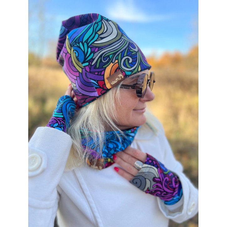 Czapka podwójna Radość/Graffiti