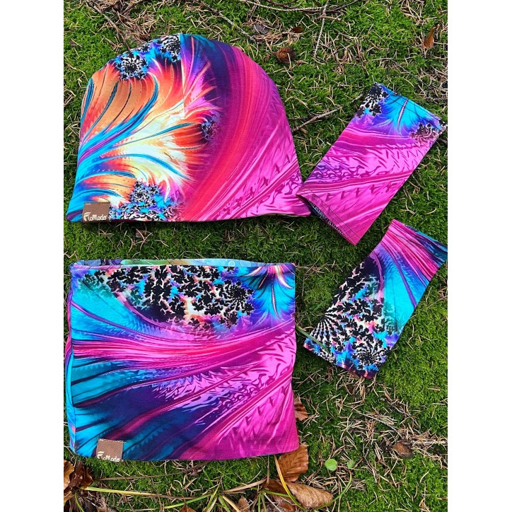 Czapka podwójna dwustronna  Rozkwit/Kwitnę