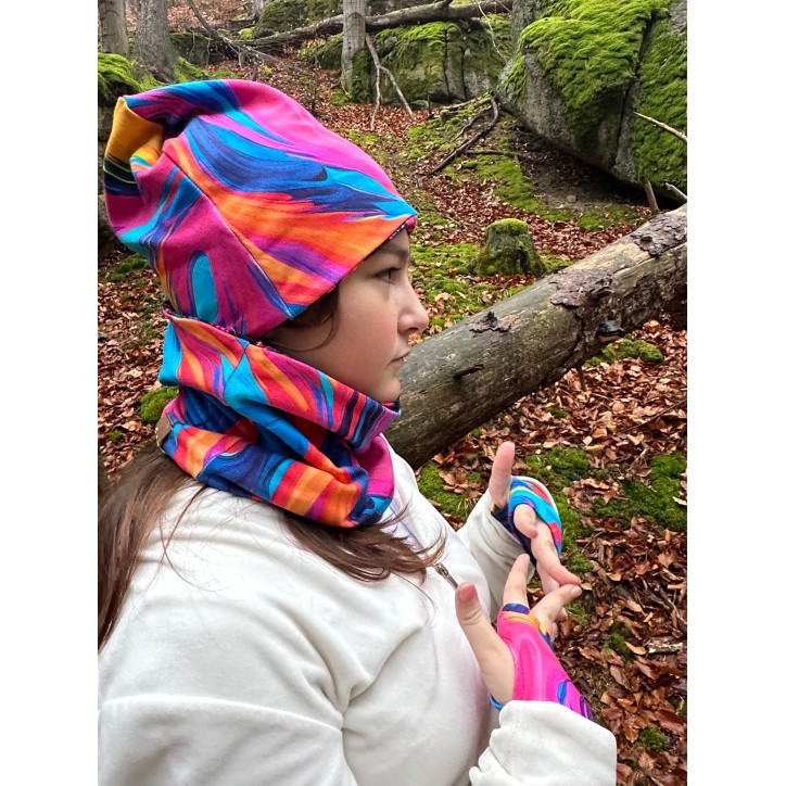 Czapka podwójna dwustronna  Na Bogato/Lekko